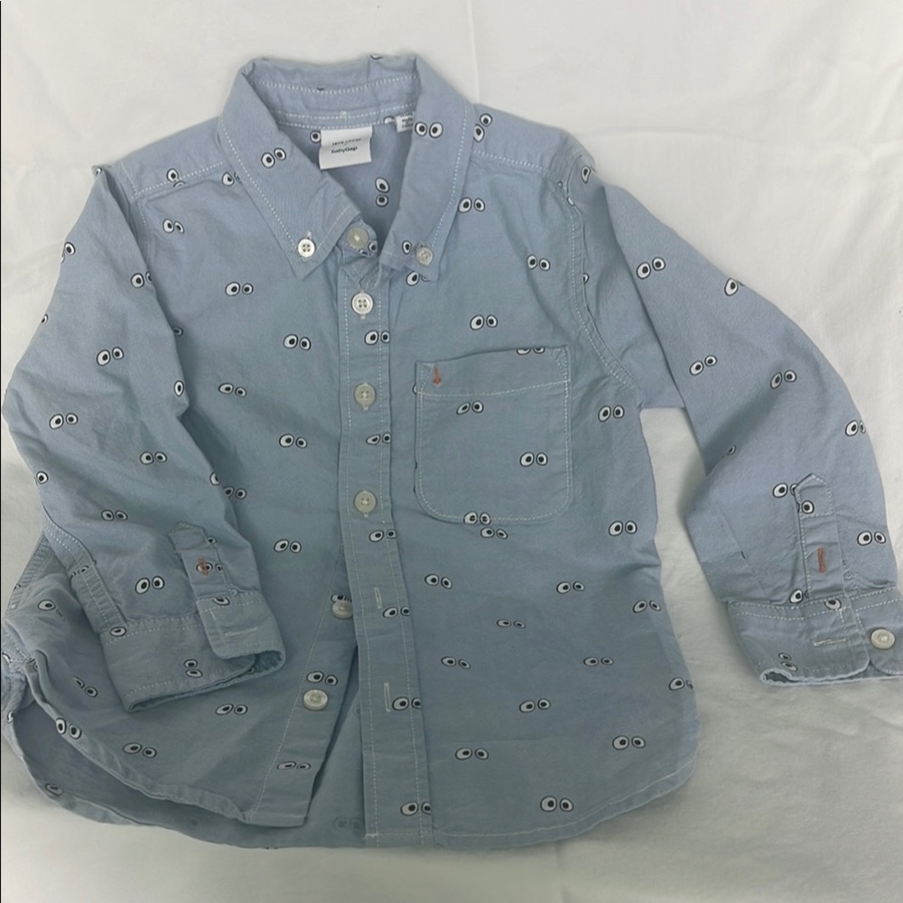 Jack Spade x Gap Little Boys Google Eye Button Down